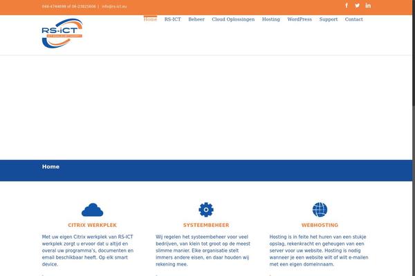 rs-ict.eu site used Avada