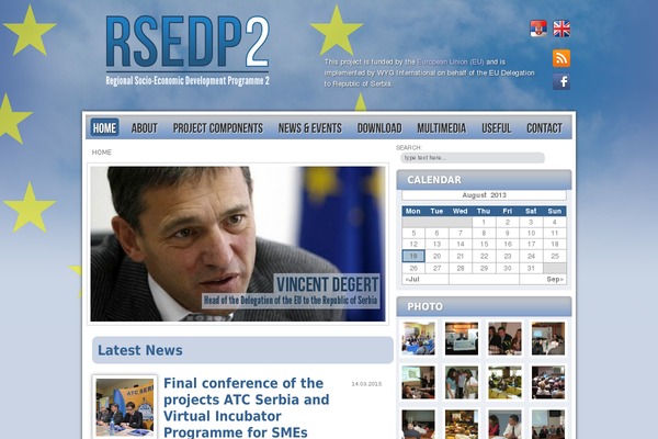 rsedp2serbia.eu site used Rsedp2