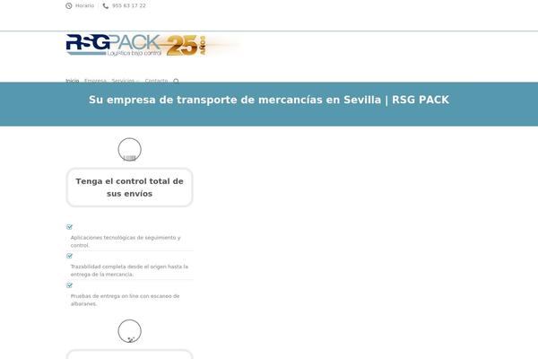 Flatsome theme site design template sample