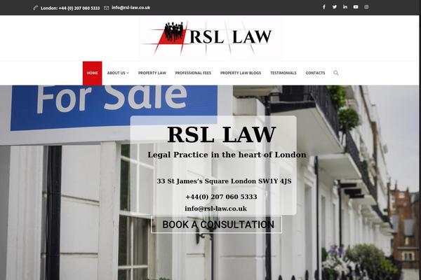 rsl-law.co.uk site used Rsl