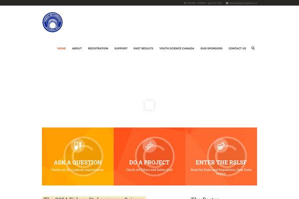 Albertino theme site design template sample