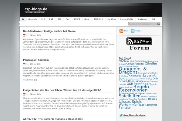 rsp-blogs.de site used Flat-child-rspblogs