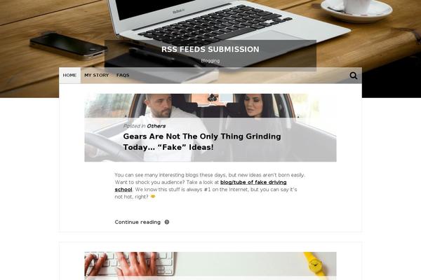 rss-feeds-submission.com site used Peaceful