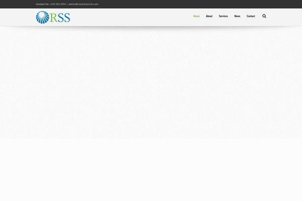 rssolutions-llc.com site used Quasar