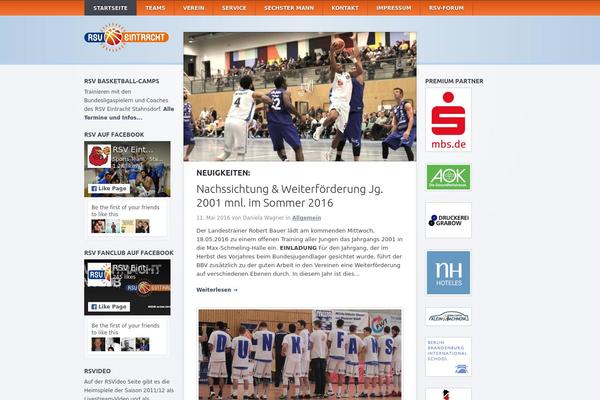 rsv-basketball.de site used Rsv