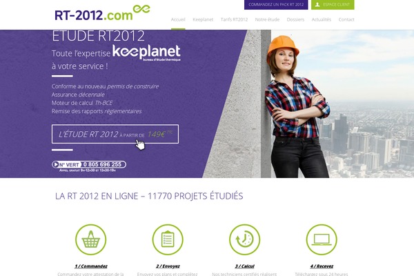 OnePress theme site design template sample