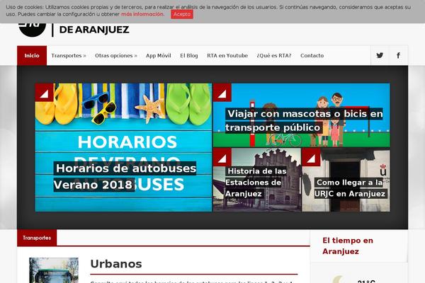 rta.com.es site used Rtaranjuez