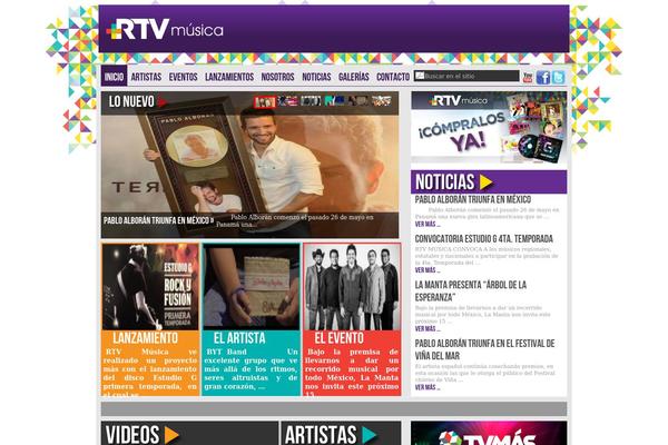 rtvmusica.com site used Rtvmusica