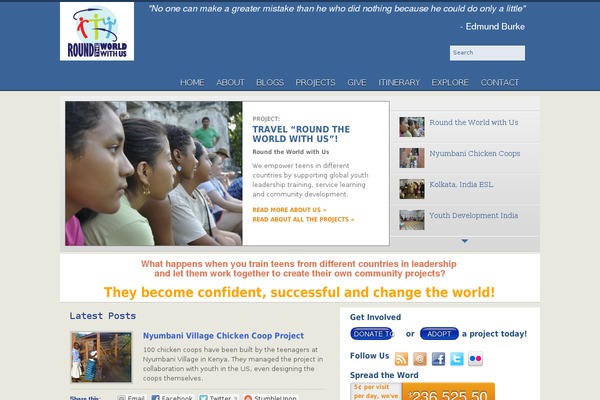 rtwwithus.org site used Roundtheworldwithus