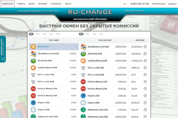 ru-change.cc site used Ruchange