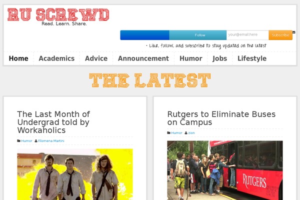 collegiate theme websites examples