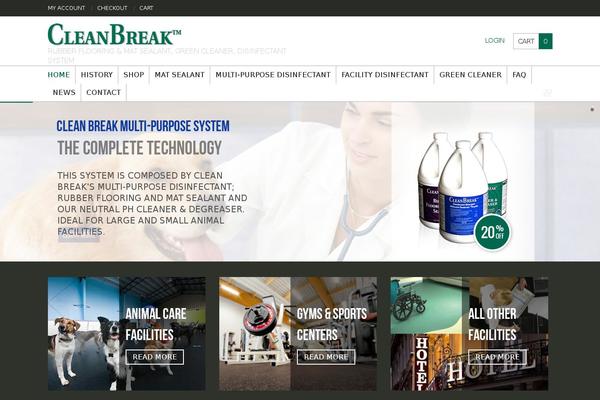 rubbersealantanddisinfectant.com site used Cleanbreaktechnology