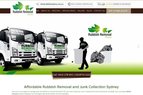 rubbishsydney.com.au site used Betterplaster