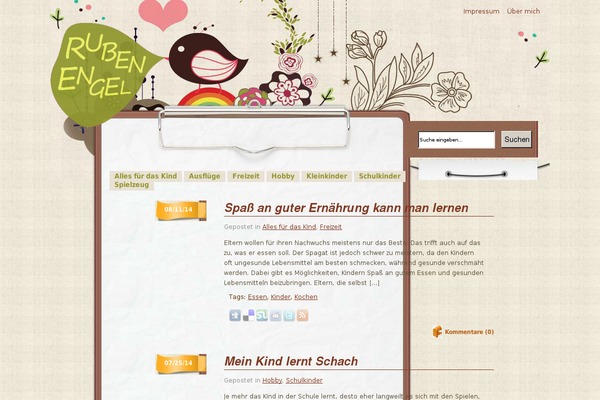 Vector_flower theme site design template sample