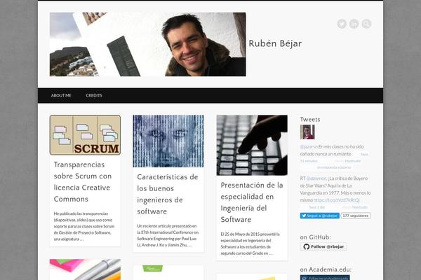 Pinboard theme site design template sample