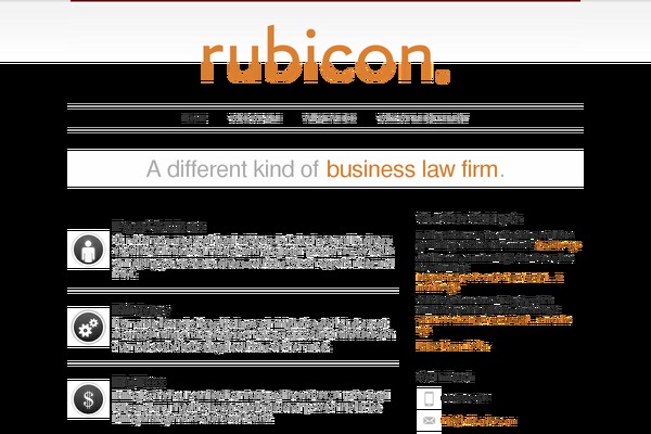 rubiconlaw.com site used Minimal-2010-01-update