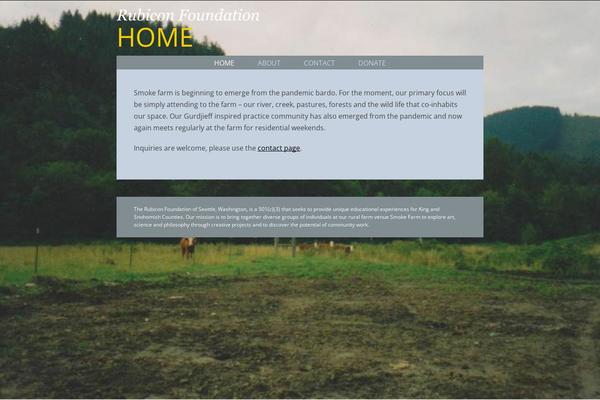 Rubicon theme site design template sample