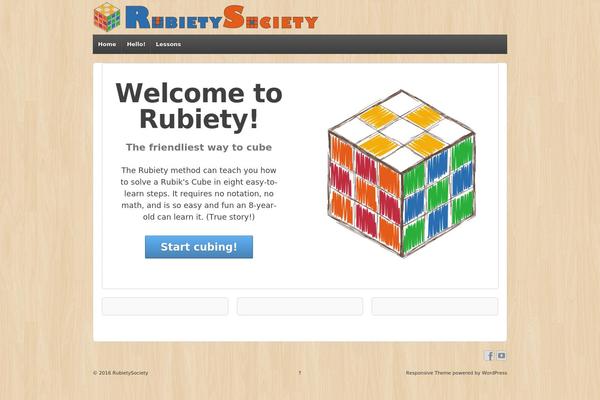 Responsive theme site design template sample