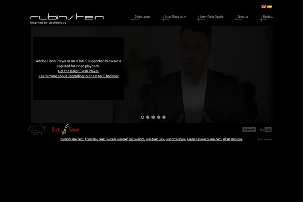 rubinstein.es site used Rubinstein