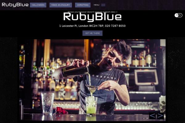 rubybluebar.co.uk site used Ruby-blue