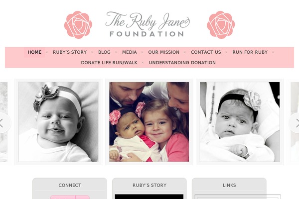 rubyjanefoundation.org site used Announcement