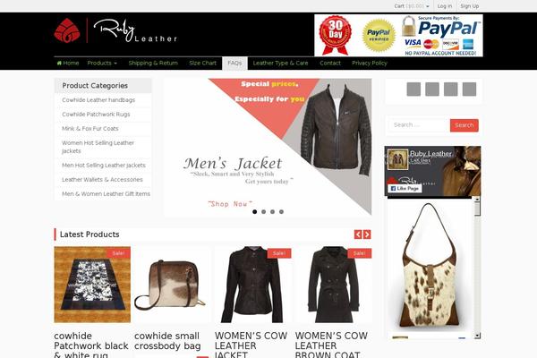 rubyleather.net site used Dokan-1.0.4