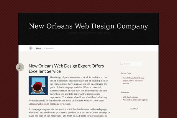 Quintus theme site design template sample
