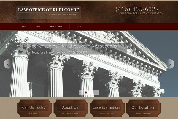 rudicovrelaw.ca site used Leather_2.5