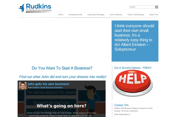 rudkins.ca site used Media Consult