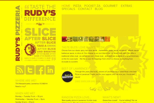 rudyspizzeria.com site used Rudys