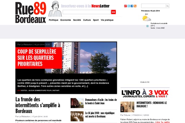 rue89bordeaux.com site used Rue-quatrevingtneuf-deuxmilleseize