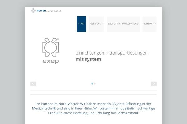 rueffer-medizintechnik.de site used Werbekontur2014