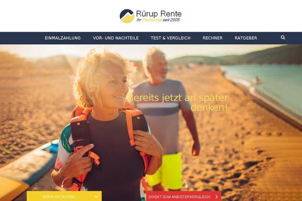 ruerup-rente.net site used Themify-ultrachild