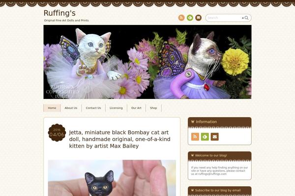 ruffings.com site used Elegant Grunge