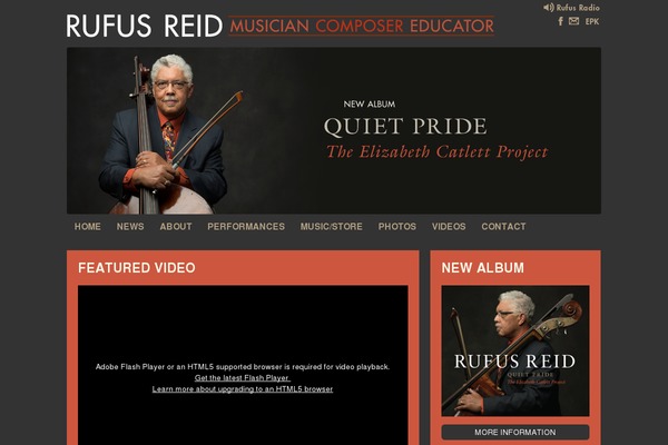 rufusreid.com site used Jazzcorner