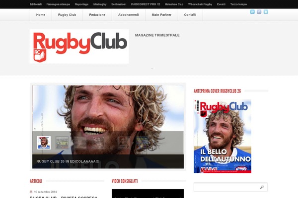 rugbyclub.it site used Mediapresswp