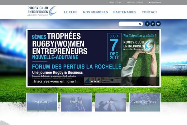 rugbyclubaquitaine.com site used Rcae