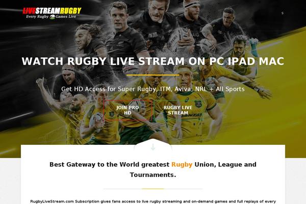 rugbylivestream.com site used Pressive