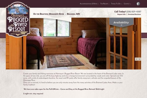 ruggedriverresort.com site used Rrr