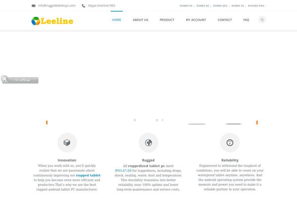 Mexin theme site design template sample