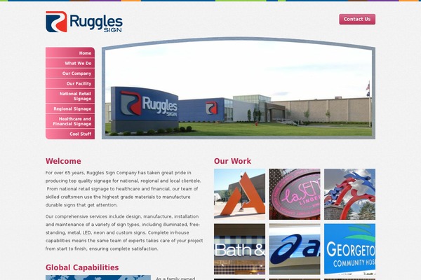 rugglessign.com site used Ruggles