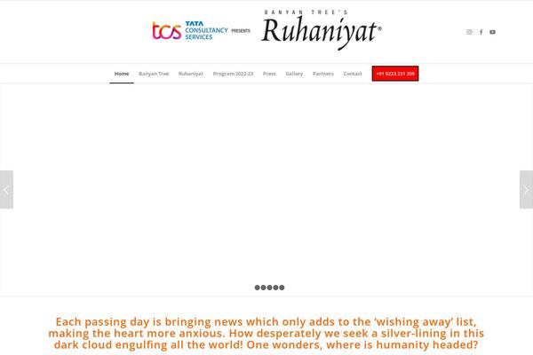 Enfold theme site design template sample