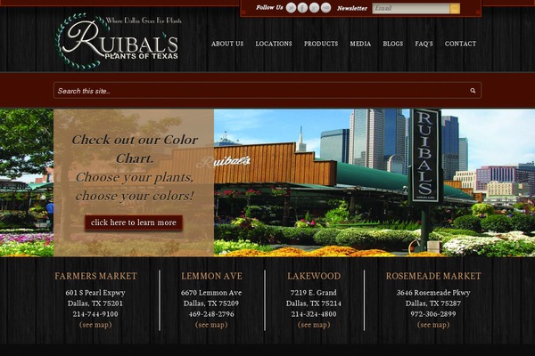 ruibals.com site used Ruibals
