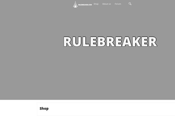 rulebreaker.com site used Fast Press