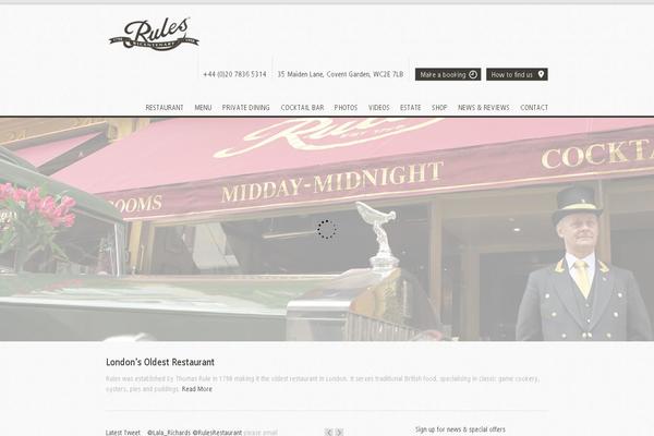 rules WordPress theme, websites list used rules theme rules theme websites examples