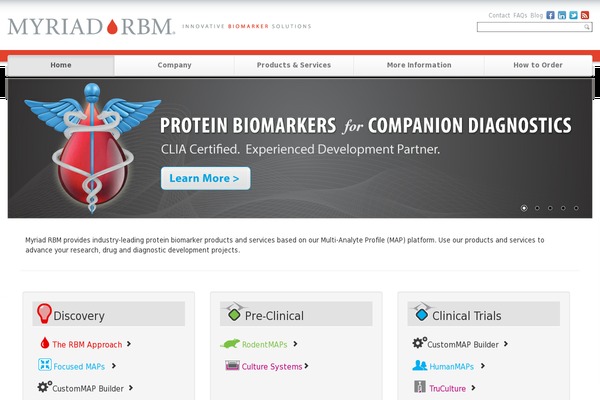 rulesbasedmedicine.com site used Rbm