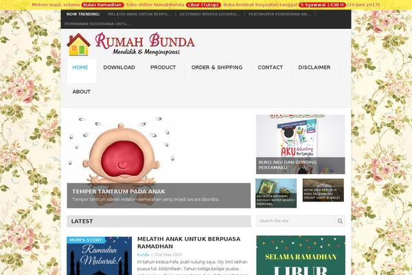 rumahbunda.com site used MH FoodMagazine