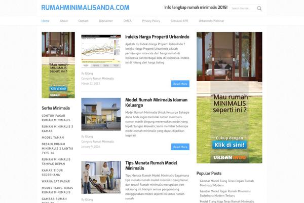 Sahifa theme site design template sample