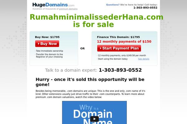 rumahminimalissederhana.com site used Raisa