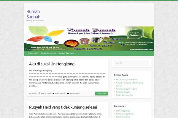 rumahsunnah.com site used Travelify